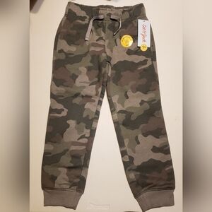 Cat & Jack Kids Green Camo Joggers